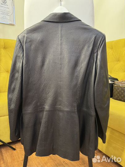 Пиджак женский из натуральной кожи новый 48 р