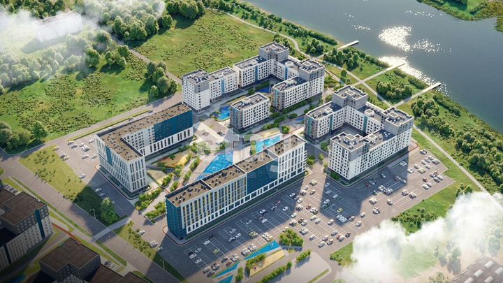 2-к. квартира, 66,7 м², 3/10 эт.