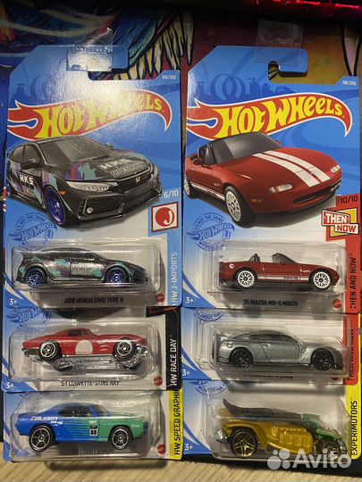 Hot wheels машинки