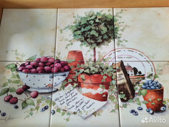 Сервировочный поднос, декоративное панно