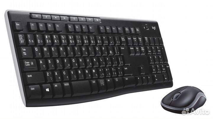 Клавиатура и мышь logitech MK270
