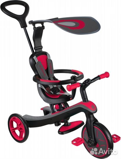 Велосипед-беговел Globber trike explorer 4 в 1 (20