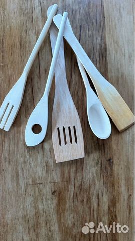 Набор лопаток деревянный