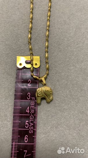 Колье из ювелирной стали Elephant