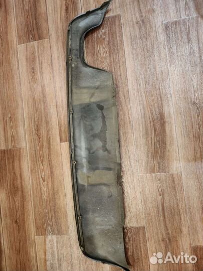 Диффузор на задний бампер bmw 5 e60/e61