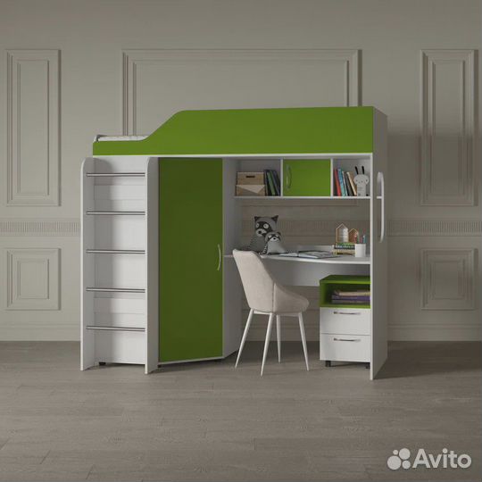 Детская кровать чердак