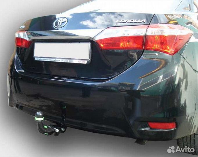 Фаркоп Тойота (Toyota) Corolla седан E150 2007-20