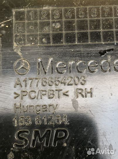 Mercedes W177 A177 AMG Воздуховод бампера переднег