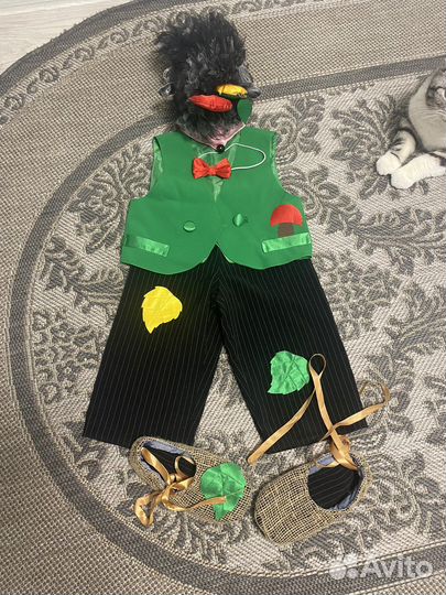 Новогодний костюм ежика 110