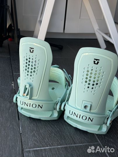 Крепления для сноуборда union trilogy