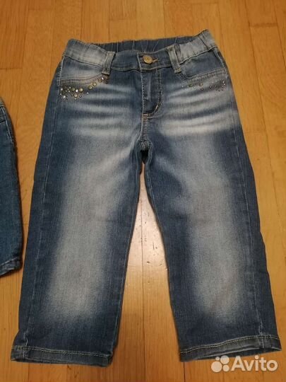 Джинсовые юбка и шорты 7-8 лет 128 см