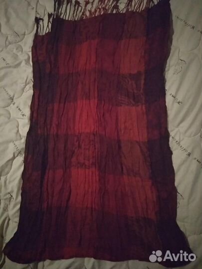 Палантин клетка, вискоза