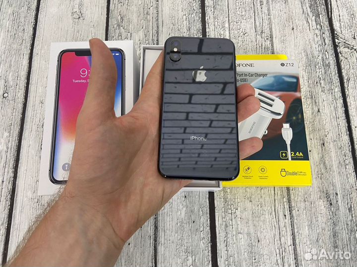 iPhone X 64 gb black A1362