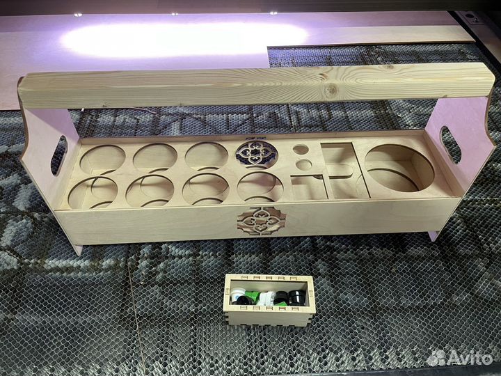 Лазерная резка фанеры, пенопласта, пэт, акрил