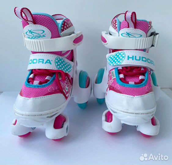 Ролики hudora раздвижные (26-29)