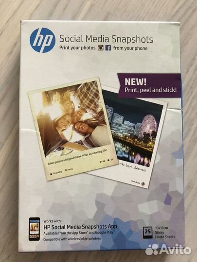 Фотобумага HP W2G60A