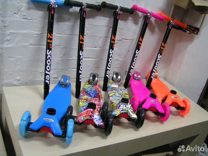 Самокаты ScooTer Mini, Maxi, Трюковые, Взрослые