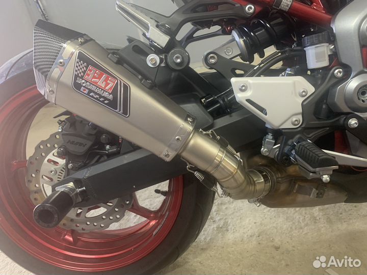 Глушитель на kawasaki 900