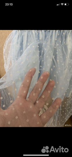 Пакет платьев для садика с фатином 3 шт 98 см