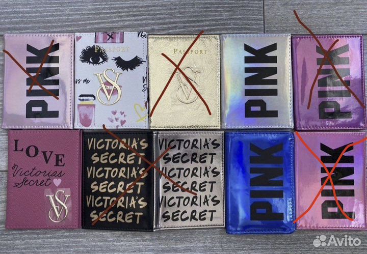 Обложка на паспорт Victoria’s secret