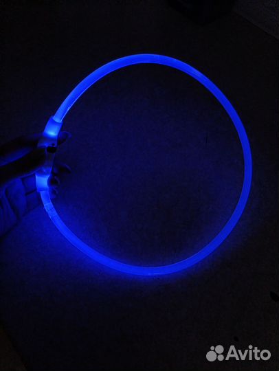 Светящийся ошейник для собак