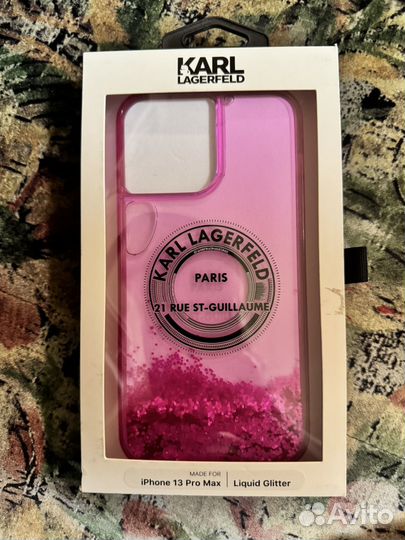 Karl lagerfeld чехол для 13 pro max