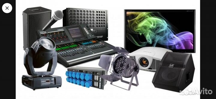 Ремонт аудиотехники и светового оборудования