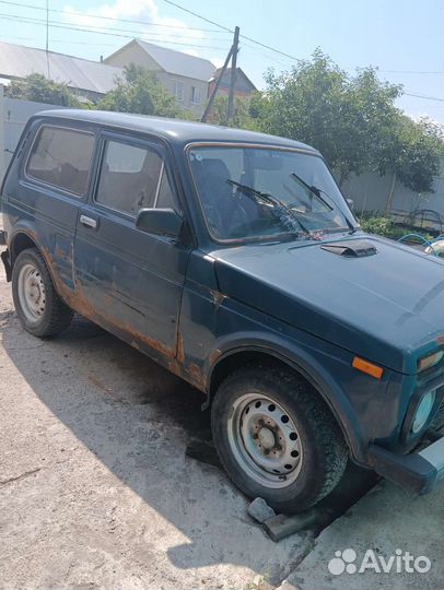LADA 4x4 (Нива) 1.6 МТ, 1996, битый, 136 500 км