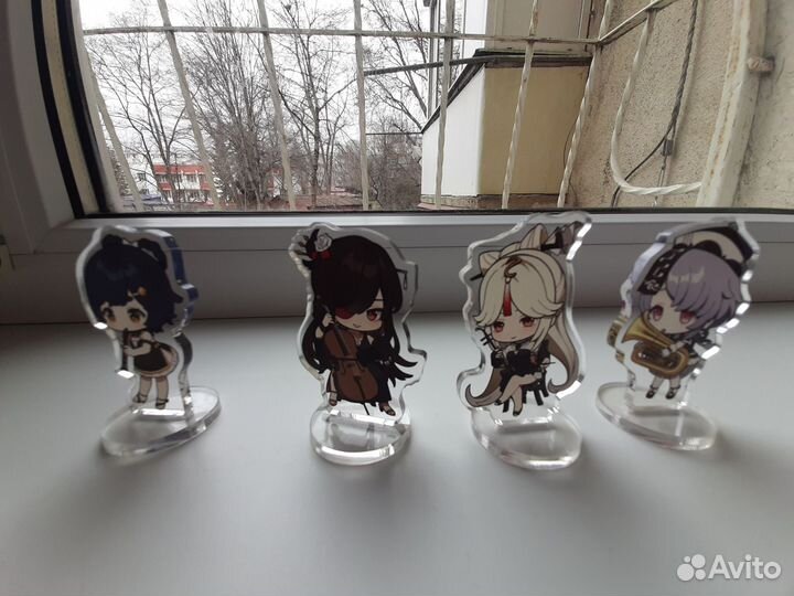 Акриловые фигурки геншин импакт
