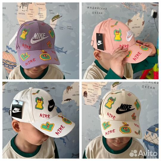 Бейсболка детская (кепка) разных цветов