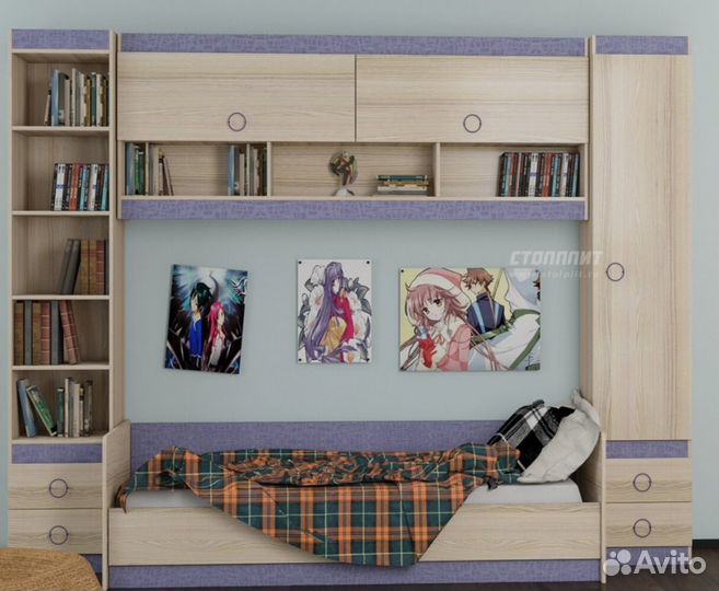 Шкаф настенный Индиго