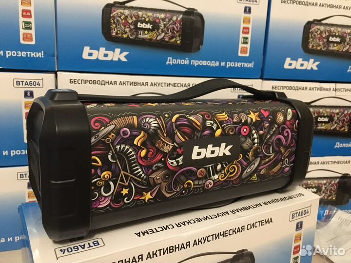 Портативная колонка bluetooth, новая