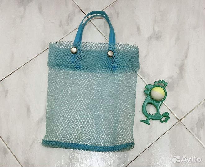 Бегемот. Енот. Игрушки. Винтаж