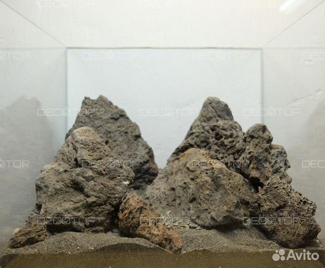 Лава, Камни для аквариума и террариума