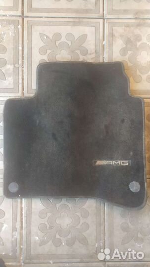 Коврик салонный AMG мерседес