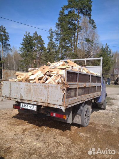 Дрова березовые колотые