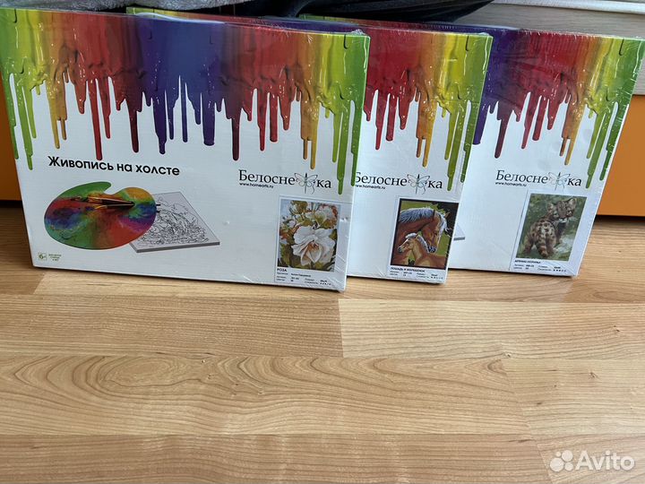 Картина по номерам новая