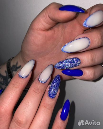 Маникюр Гельлак Укрепление ногтей