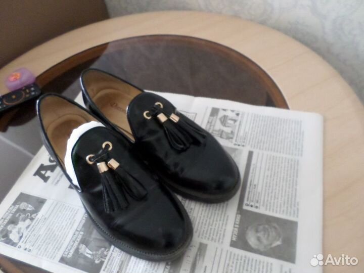 Туфли-лоферы размер 37
