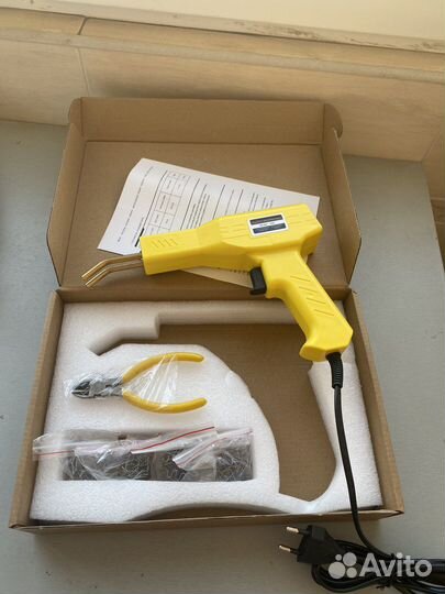 Пистолет для ремонта бамперов и пластика