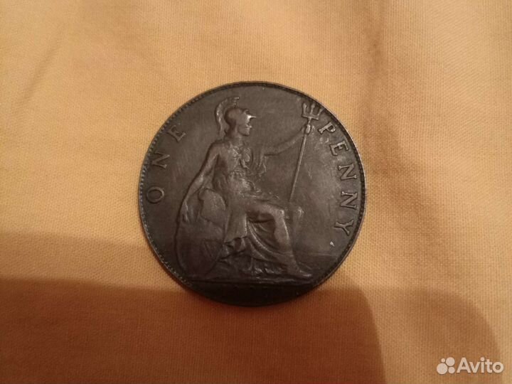 Монета английская