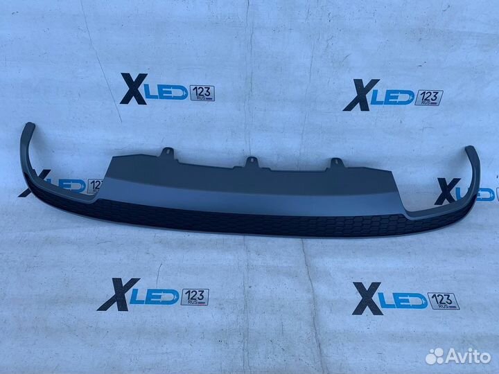 Диффузор Audi A6 C7 a6c7 S6 дорестайлинг вид реста