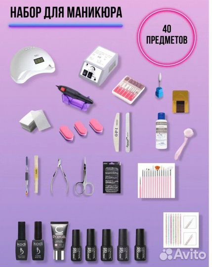 Набор для маникюра и педикюра