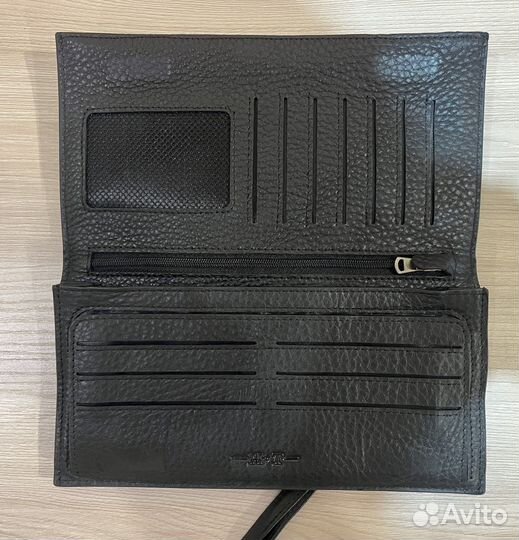 Кошелек мужской кожаный