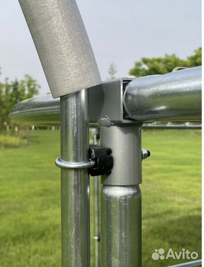 Батут FunFit 10 FT 312 см PRO inside зеленый