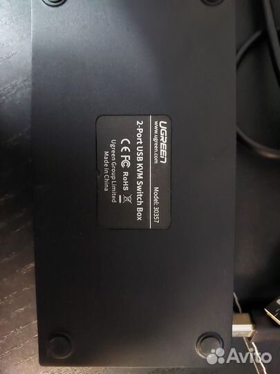 Kvm переключатель VGA Ugreen (30357)