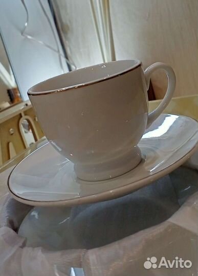 Кофейный набор, фарфор