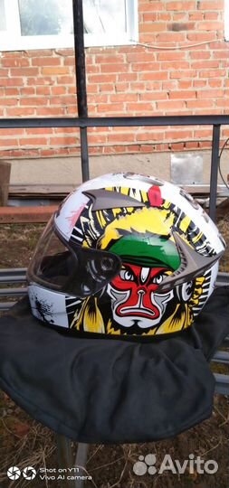 Мото шлем интеграл gsb g335 indiano