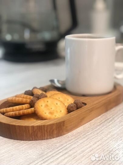 Подставка под кружку дерево ясень 2412