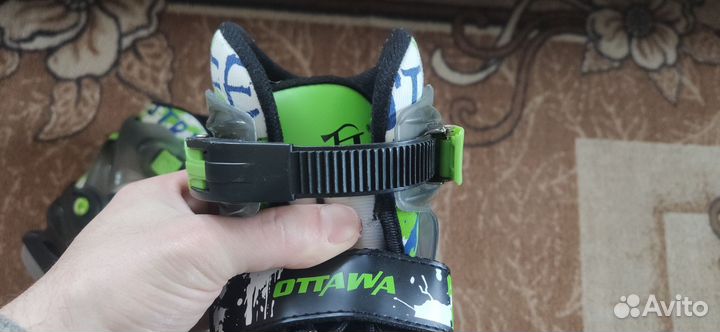 Детские раздвижные коньки 30-33